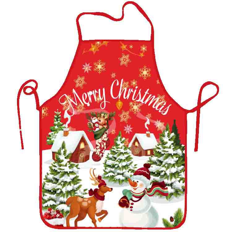1pc papai noel avental árvore  - Home Cooking Dinner avaliação e preço