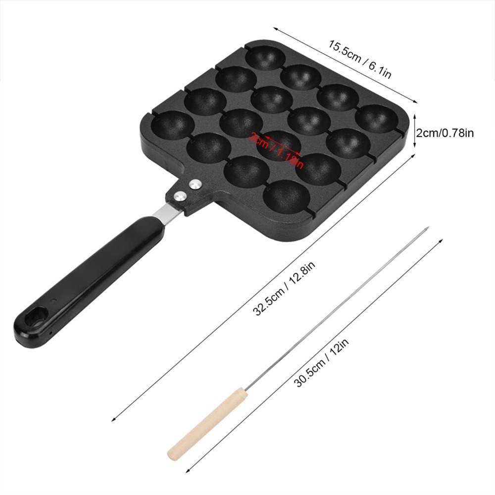 Panela de Takoyaki em Alumínio - Takoyaki Pan Cast avaliação e preço