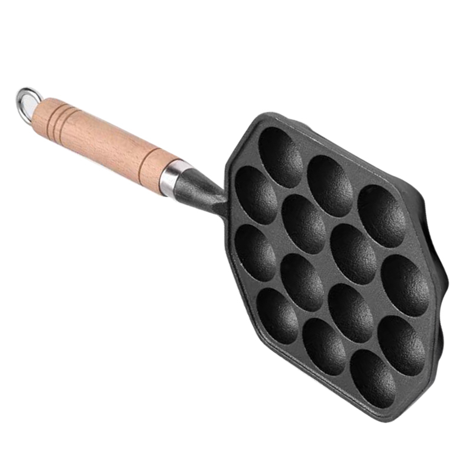 Panela de ferro fundido antiad - Takoyaki Pan Cast avaliação e preço