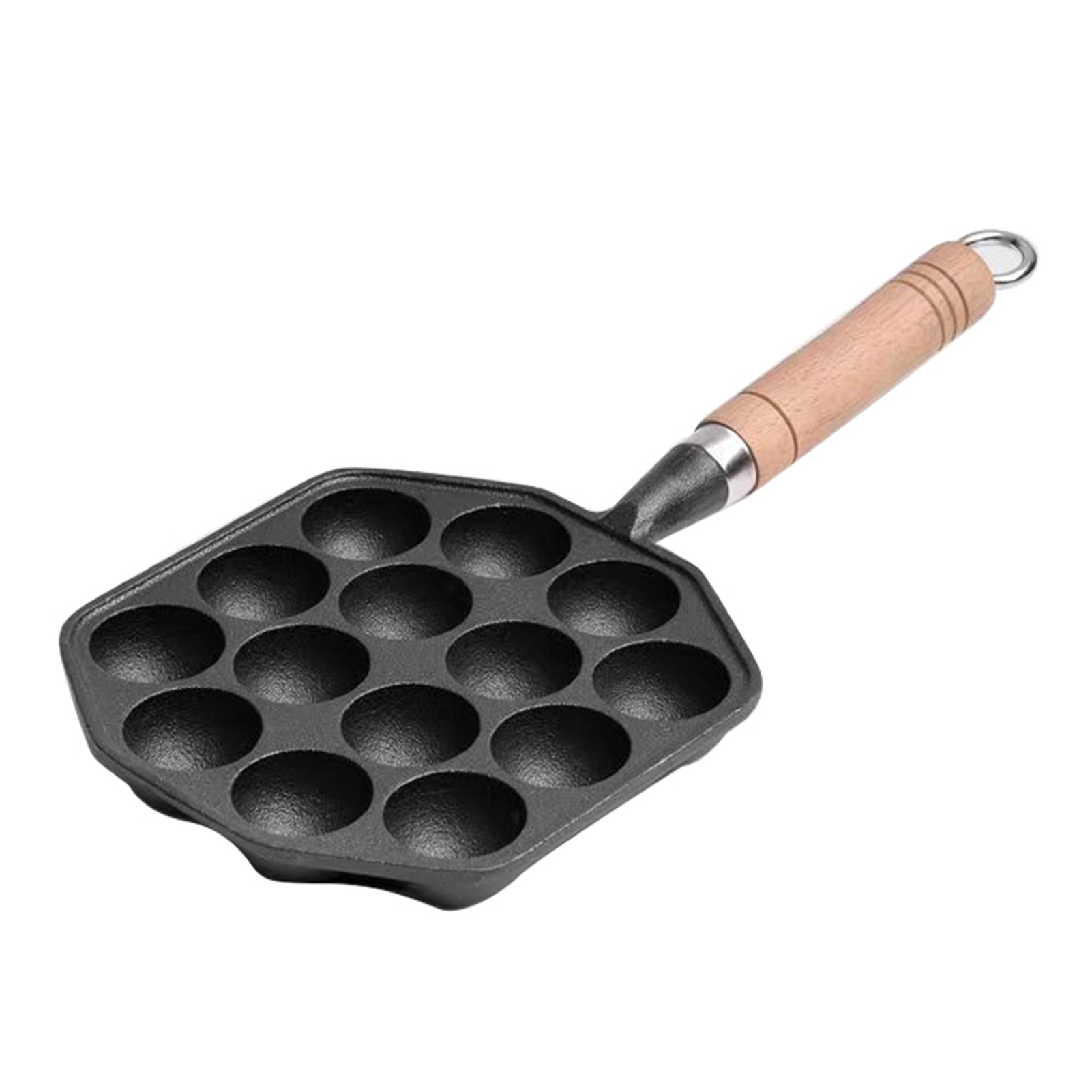 Panela de ferro fundido antiad - Takoyaki Pan Cast avaliação e preço