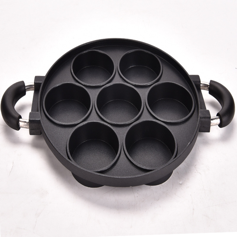 Forma de alumínio fundido anti - Takoyaki Pan Cast avaliação e preço