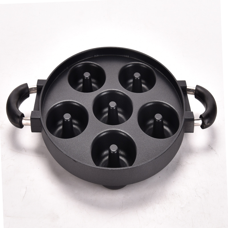 Forma de alumínio fundido anti - Takoyaki Pan Cast avaliação e preço