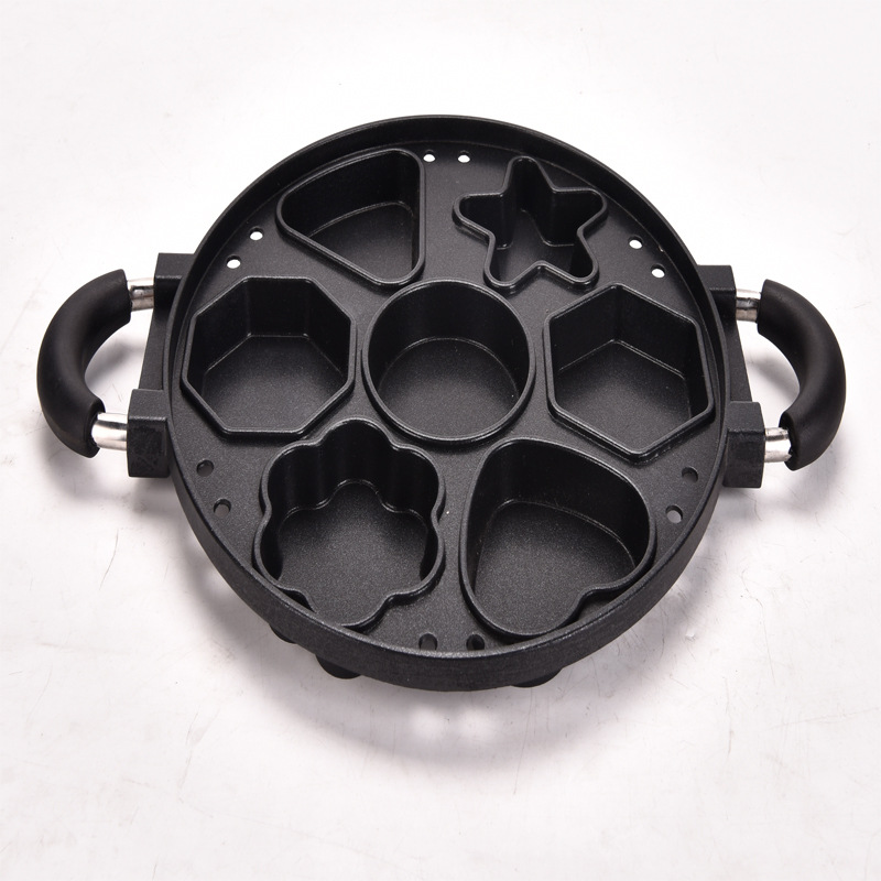 Forma de alumínio fundido anti - Takoyaki Pan Cast avaliação e preço