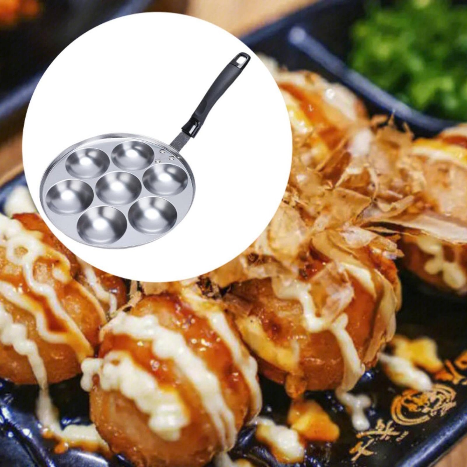 Panela Takoyaki Fácil de Limpa - Takoyaki Pan Cast avaliação e preço