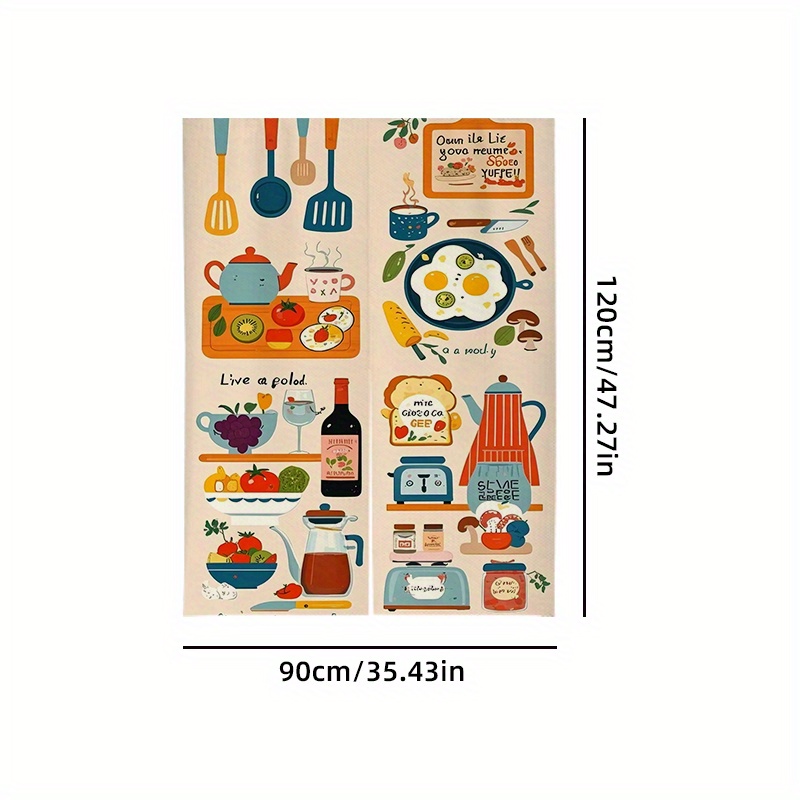 Cortina de Porta com Tema de C - Home Cooking Cookbook avaliação e preço
