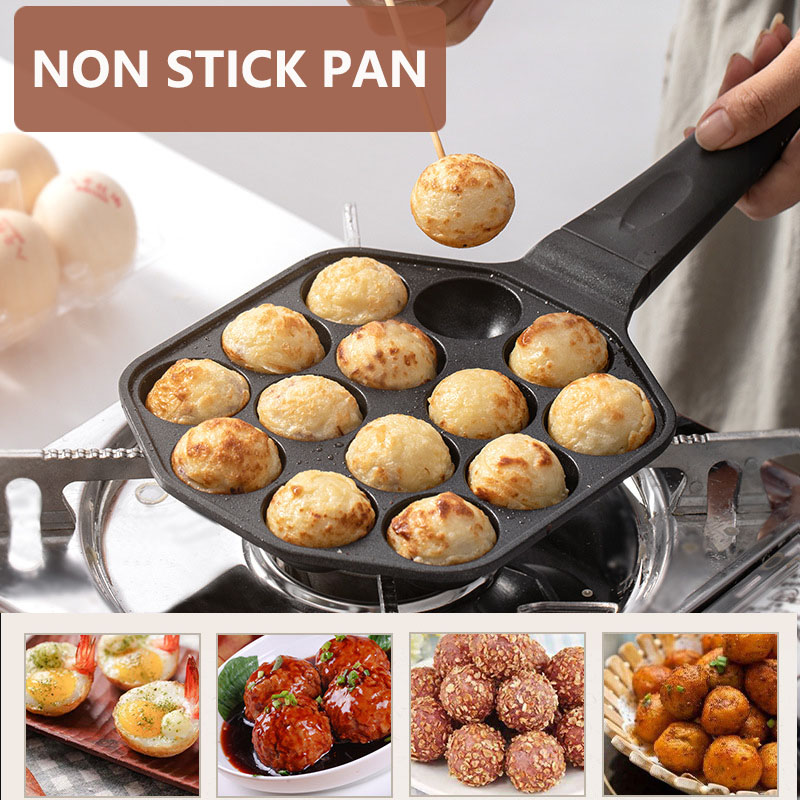Household Non-Stick Takoyaki P - Takoyaki Pan Cast avaliação e preço