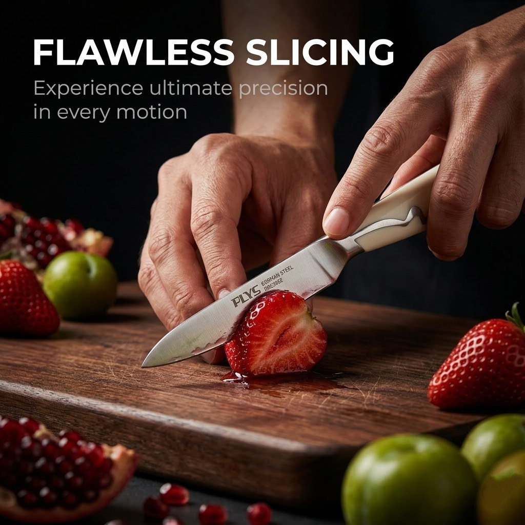 Faca pequena de cozinha multif - Home Cooking Chef avaliação e preço